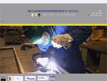 Tablet Screenshot of outmetaal.nl